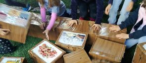 The students of 2nd Grade visited the “Little Heroes” cultural center, where they participated in the “Mediterranean Diet - We Are What We Eat” program