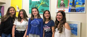 As part of Mandoulides Schools’ “Little and Great Pioneers” art program, an art exhibition took place at IANOS Culture Chain