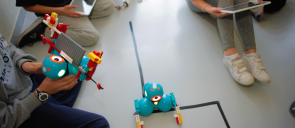 The students of 5th Grade visited Robotixlab, where they had the opportunity to get to know the robots of the future, and actually designed, programmed and assembled their own robots
