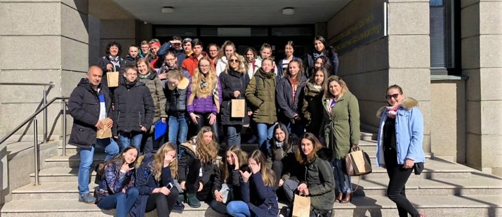 Έξι μαθητές των Εκπαιδευτηρίων Ε. Μαντουλίδη με τη συνοδεία των καθηγητών κ. Ο. Δάντση και Χ. Χρυσοχοϊδη  επισκέφτηκαν από τις 29 Μαρτίου έως τις 4 Απριλίου την πόλη Alytus της Λιθουανίας
