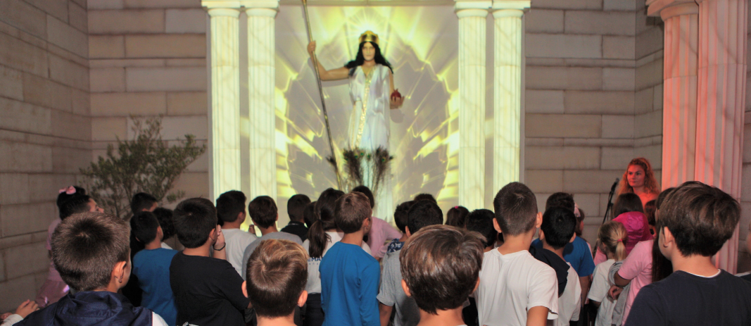 3rd Grade visits the “Twelve Olympians” theme park