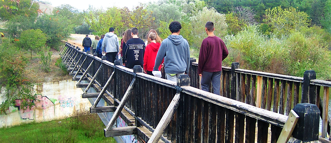 Environmental Team on autumn excursion to the Dam of Thermi
