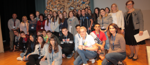 Students and teachers visit Mandoulides Schools as part of the ERASMUS+ program “FuturEU students as transmitters of cultural heritage”