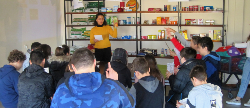 “A Child in Foodland” – 7th Grade at Aristotle University Farm