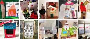 The students of 2nd Grade stay home and create!