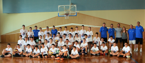 all star basketball camp banner